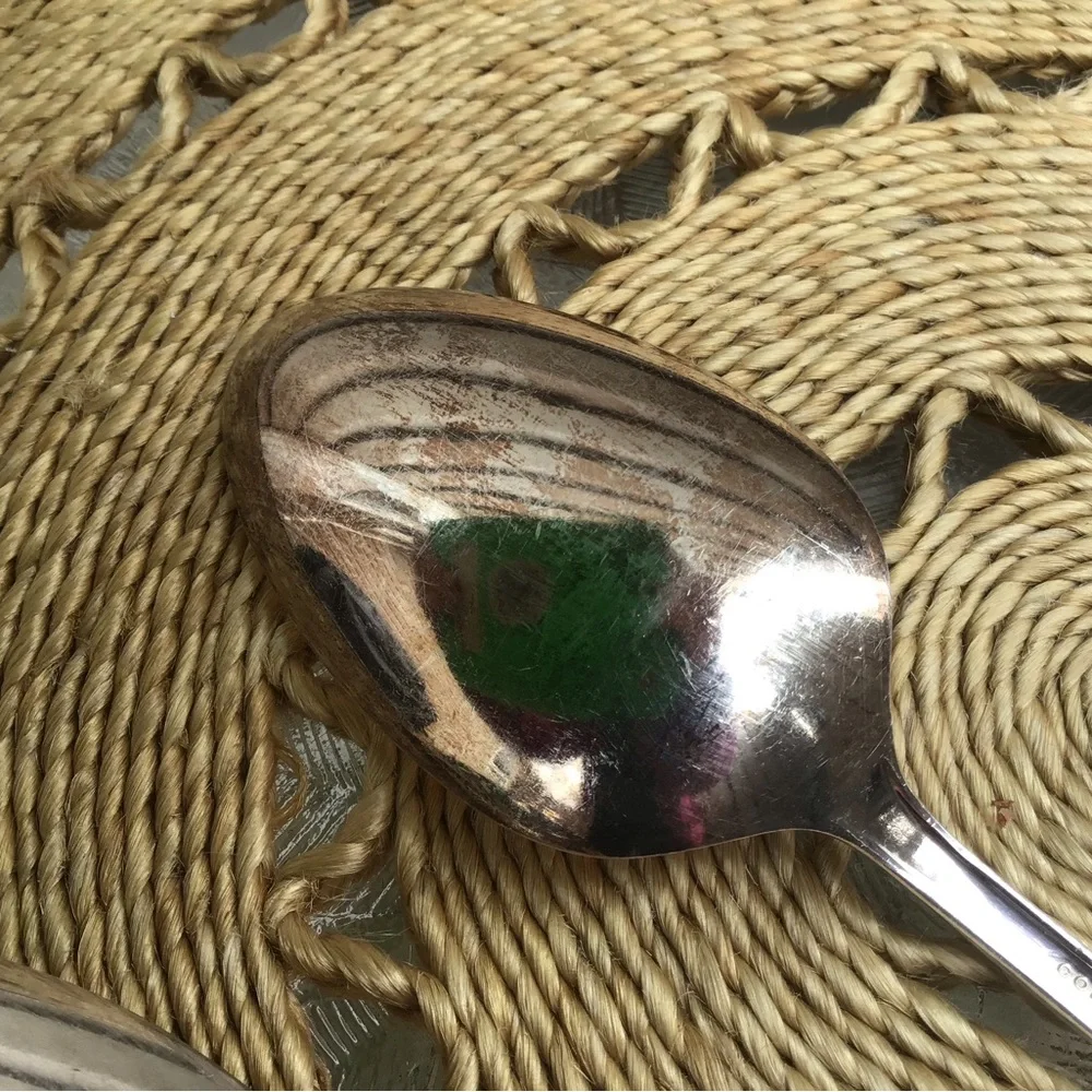 VTG “Oneida Community White Orchid” Silver Plated Spoons (3)